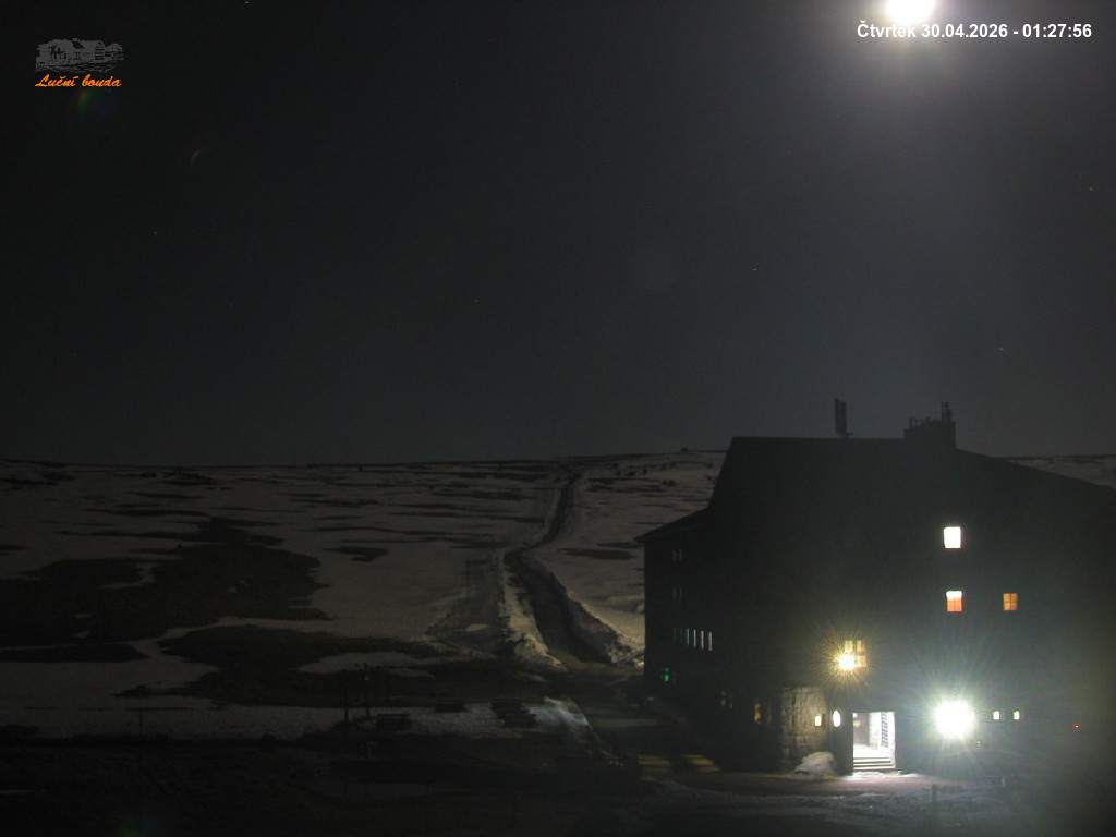 Kamera na żywo - Luční bouda