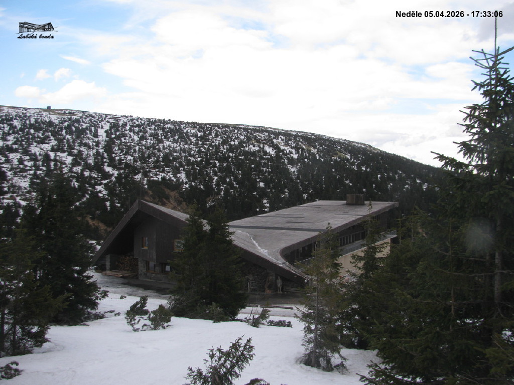 Kamera na żywo - Łabska bouda